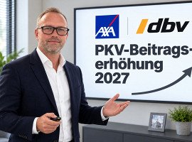 AXA Beitragserhöhung 2027: Zahlen und DBV-Tarife